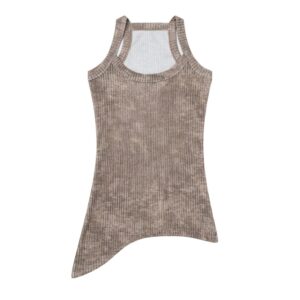 Wasteland-Style Tank Top — Brown